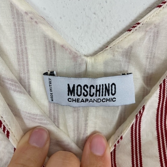 Mochino Cheap and Chic Seersucker Dress - Picture 3 of 11